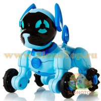 Интерактивный голубой щенок Чиппер компании WowWee (2804-3818)